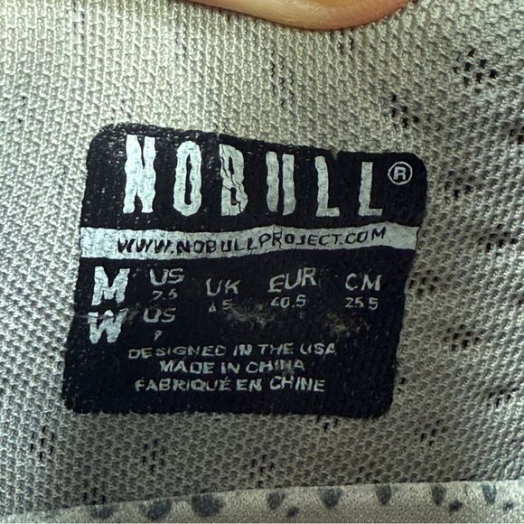 Nobull Shoes Womens Size 9 Grey Superfabric Athletic Workout Crossfit Sneakers - Picture 9 of 10